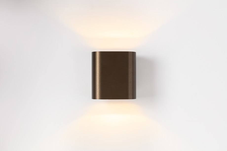 Duell Wall Anodised Bronze Aluminium
