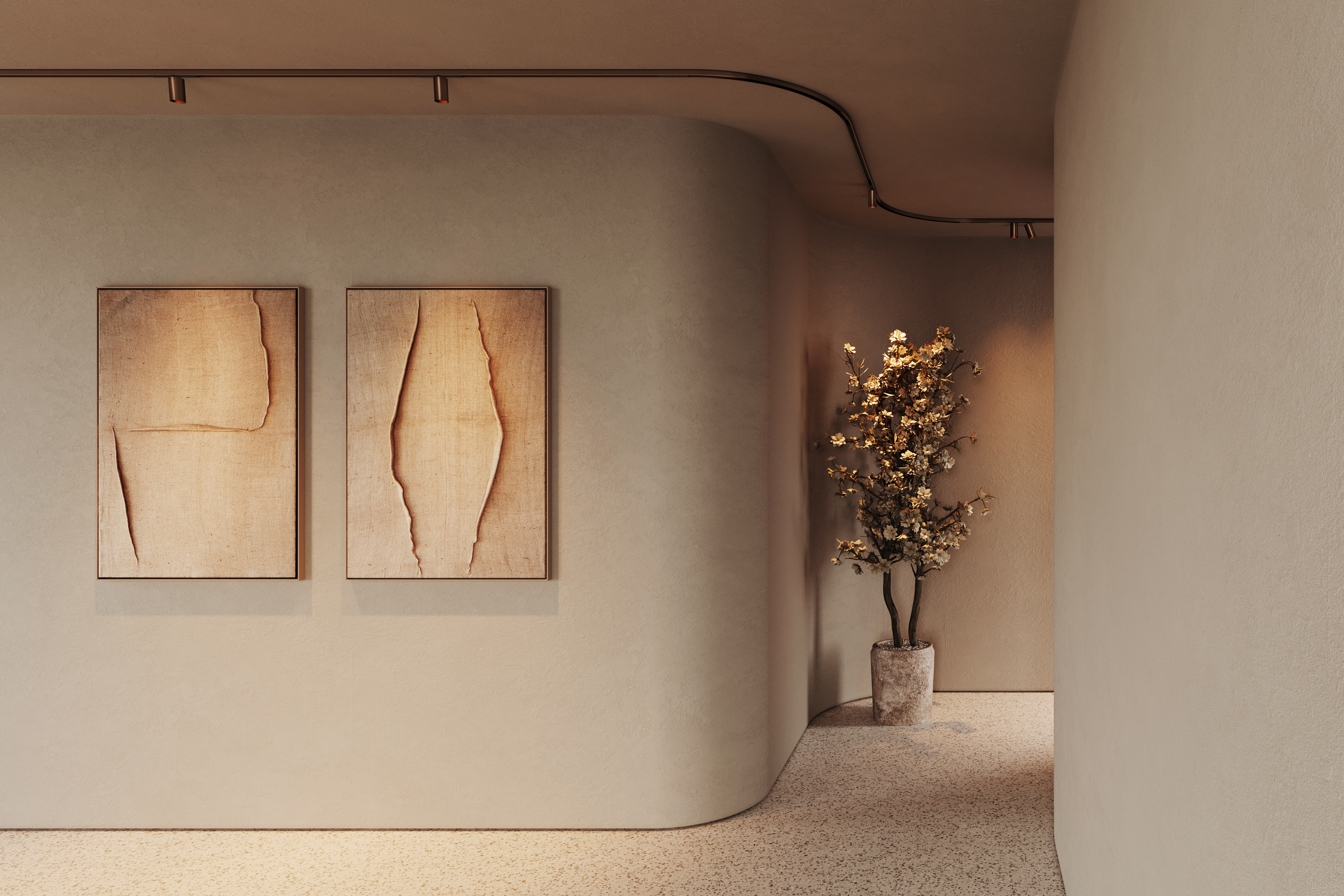Pista Track 48V | Magnetic track lighting for wall and ceiling