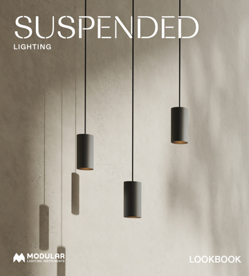 Cover lookbook suspended lighting