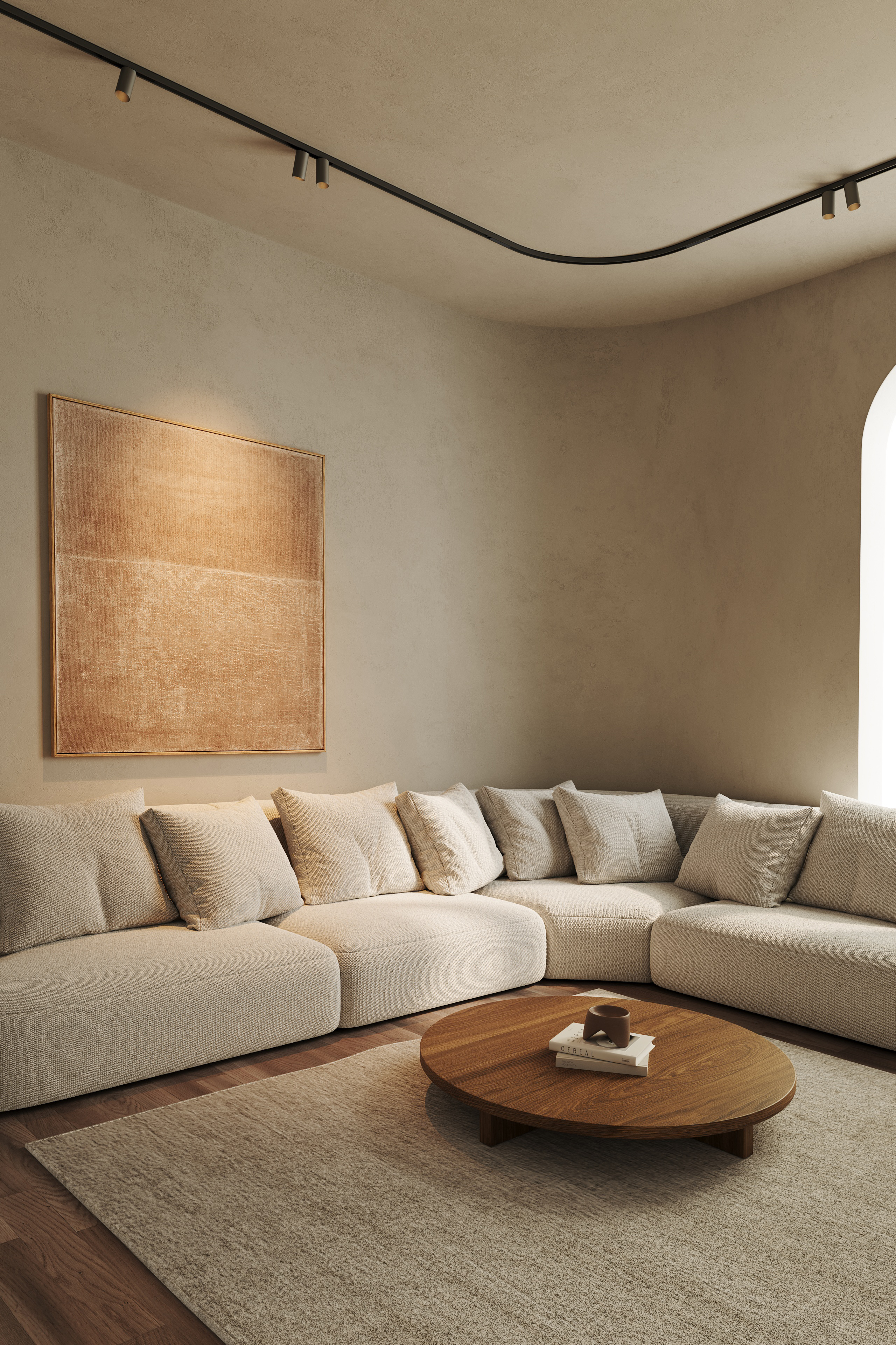 Pista Track 48V | Magnetic track lighting for wall and ceiling