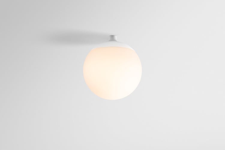 Bar with track lighting
