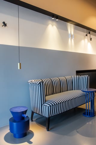 modular lighting instruments showroom amstelveen, the netherlands