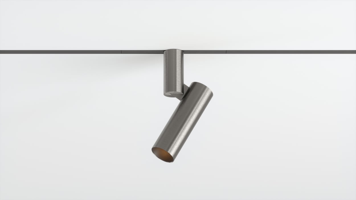 Passage Track 48V Trimless Aluminium Brushed
