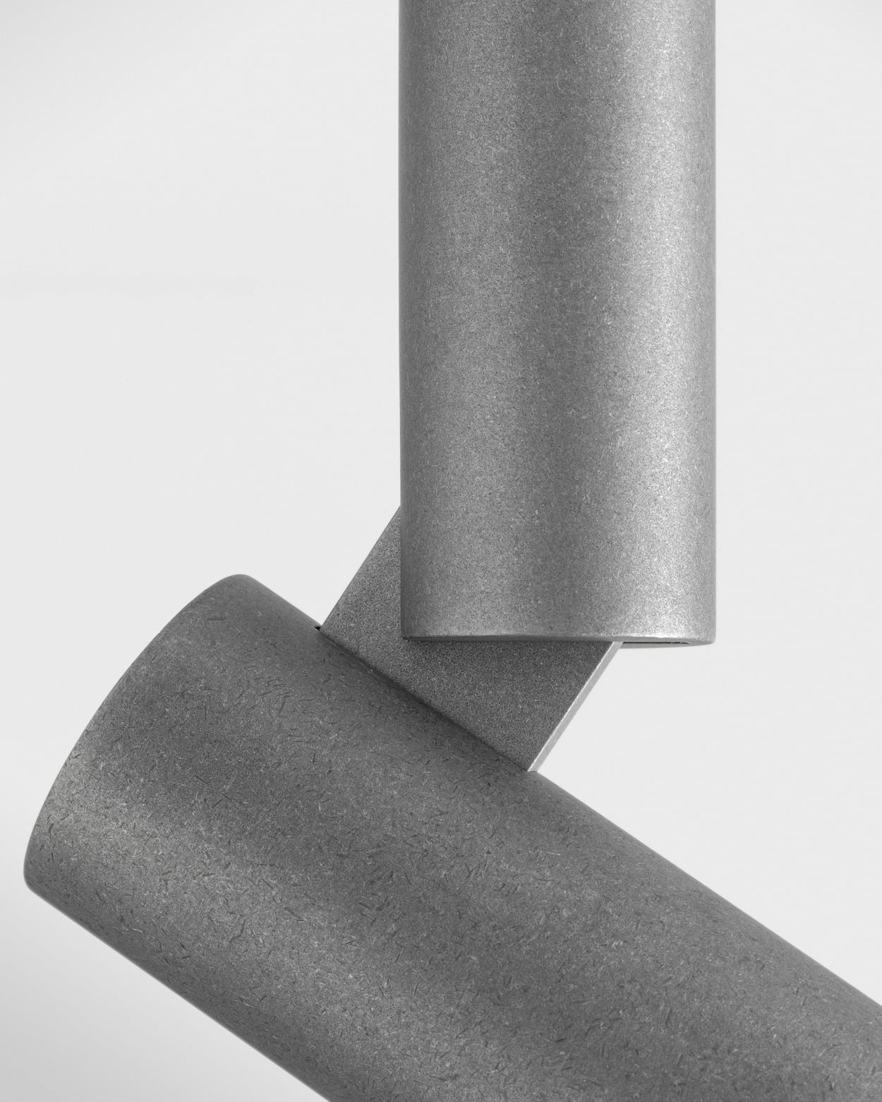 passage tube lighting aluminium tumbled