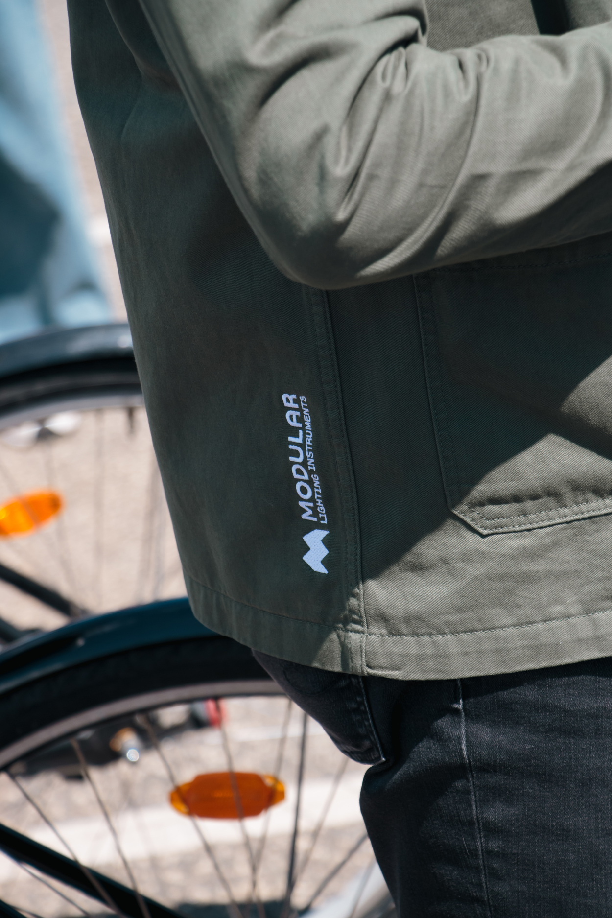 Bike tour with Modular shirts