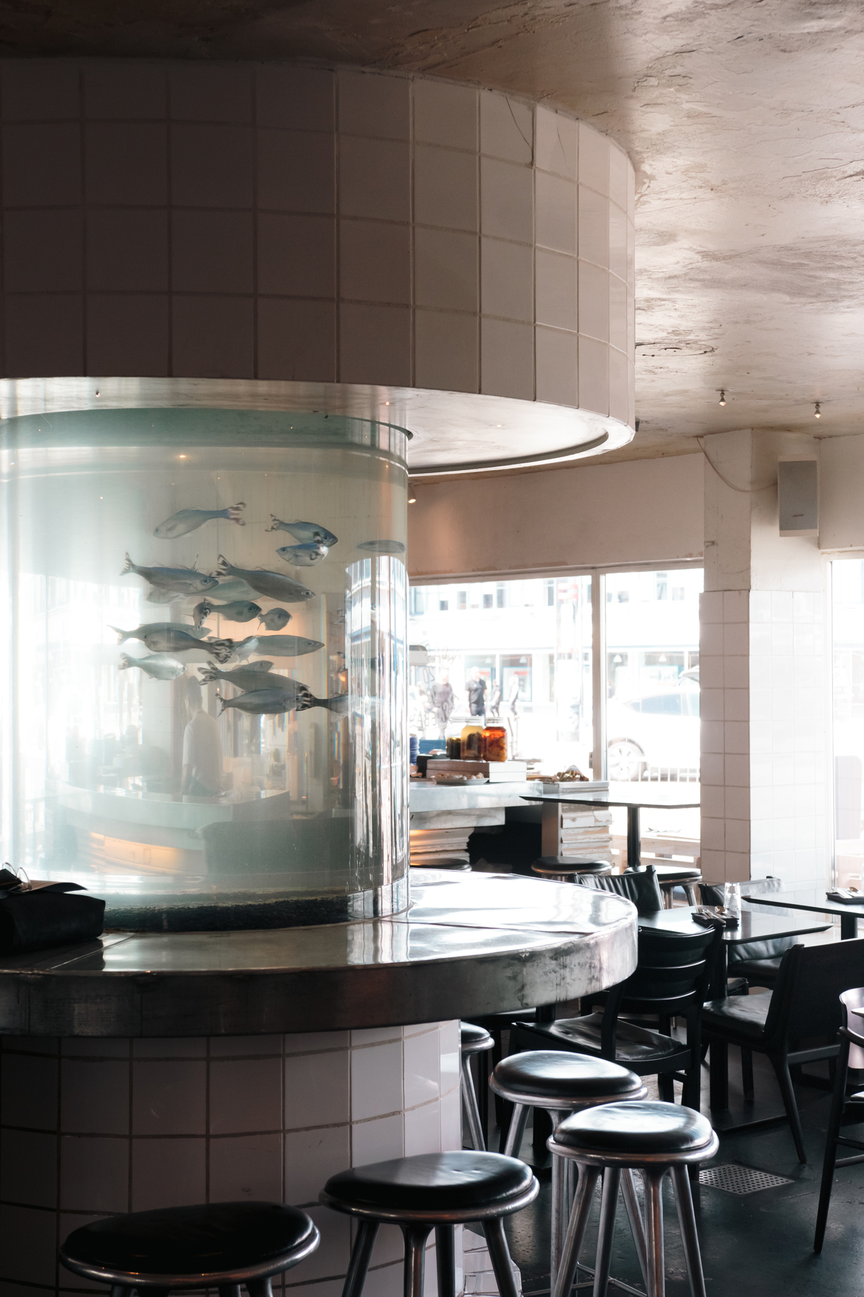 Lunch at Kødbyens Fiskebar in Copenhagen