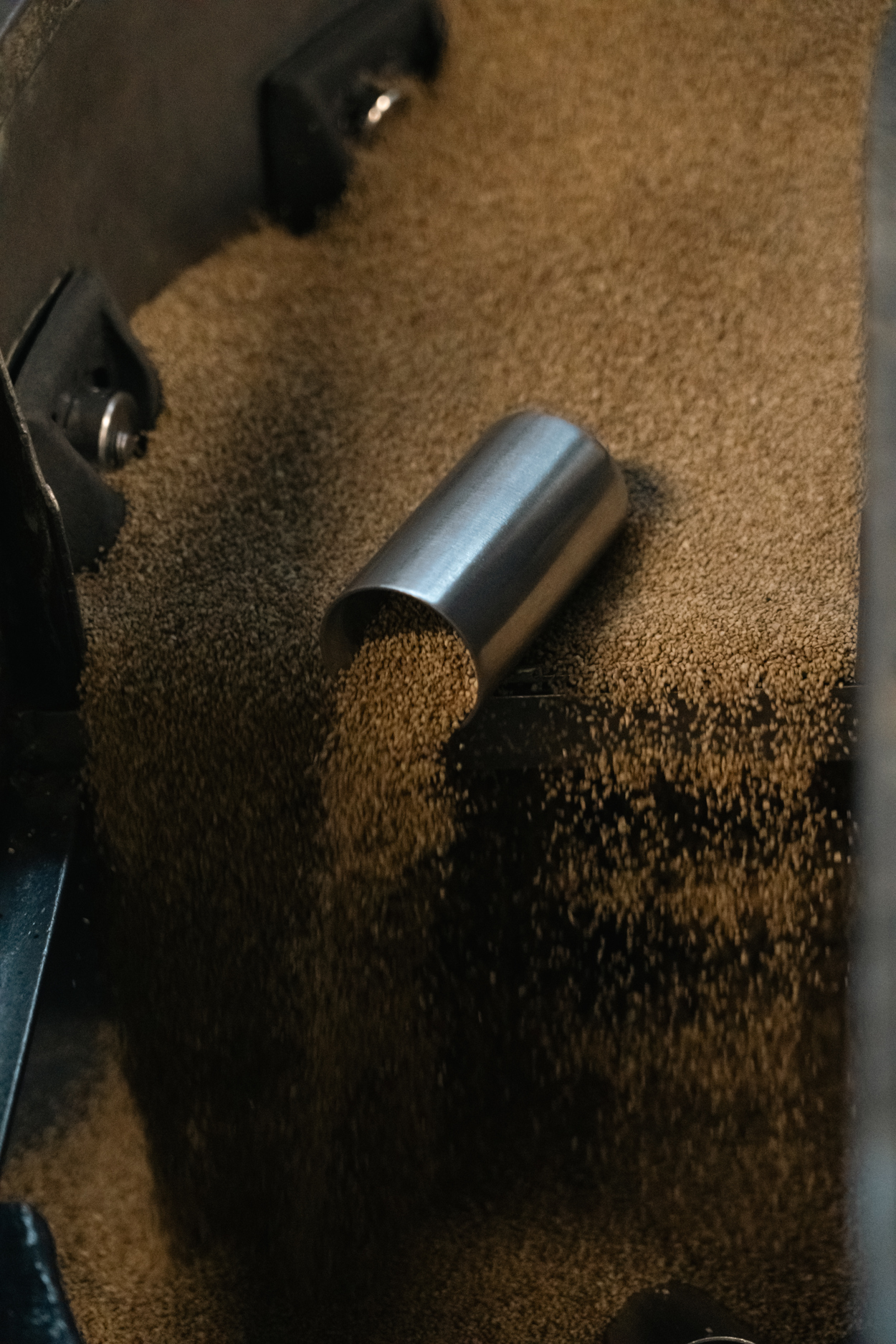 Minude Aluminium Tumbled process sand