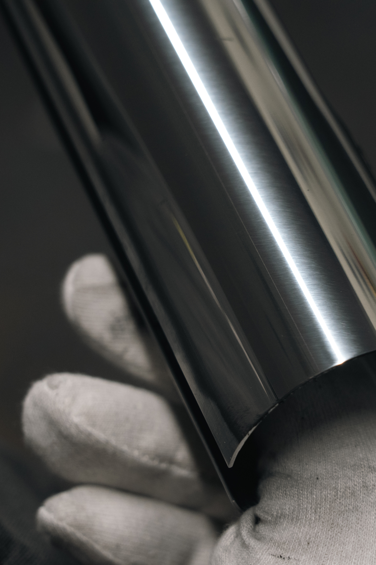 Straw Aluminium Polished process detail