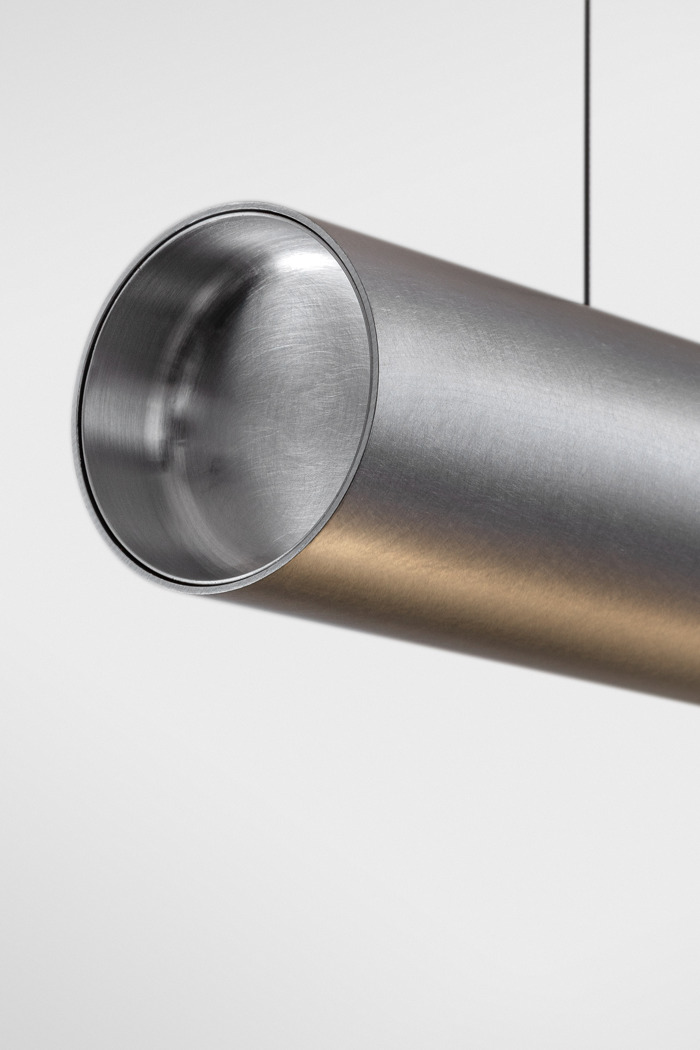 Straw Aluminium Silk Brushed