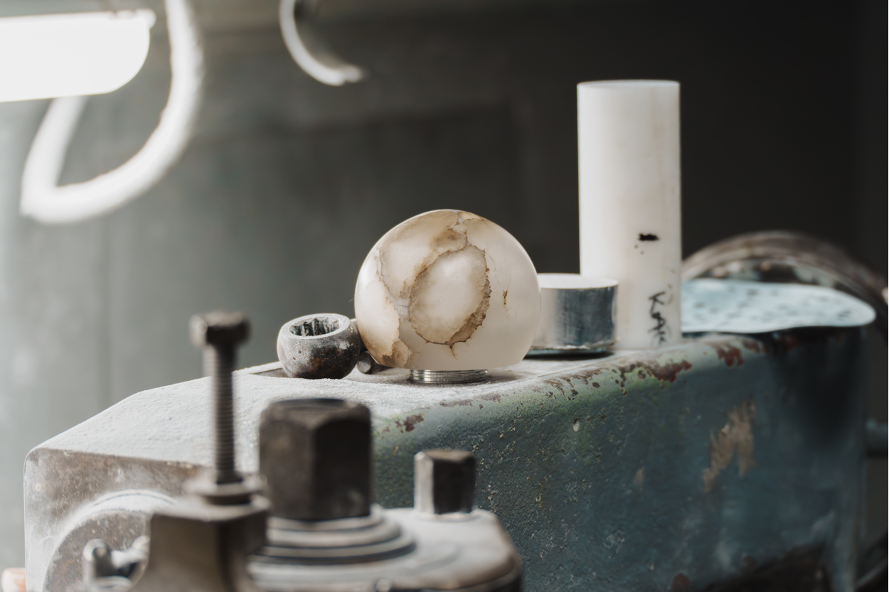 Alabaster sphere 