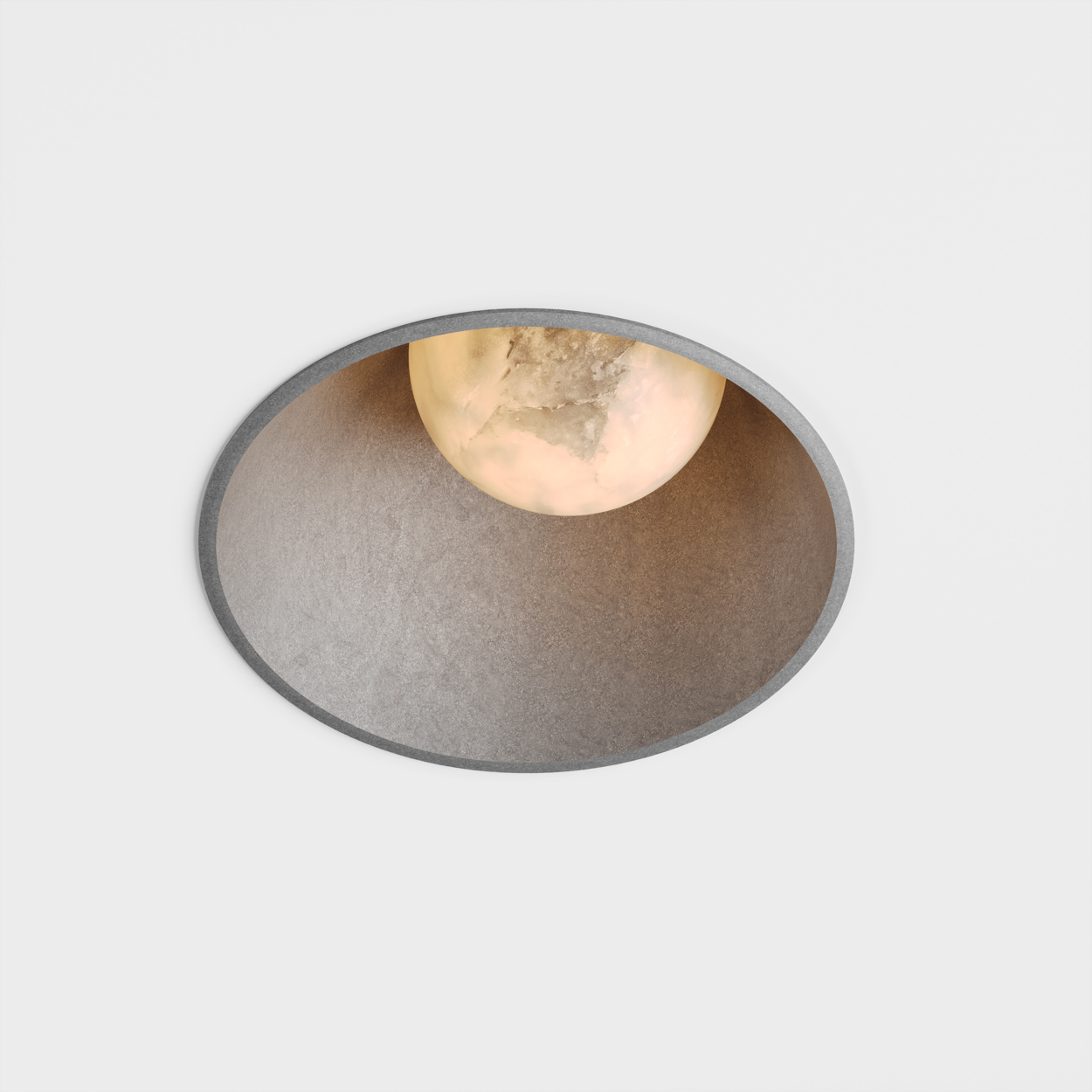 shellby alabaster aluminium tumbled