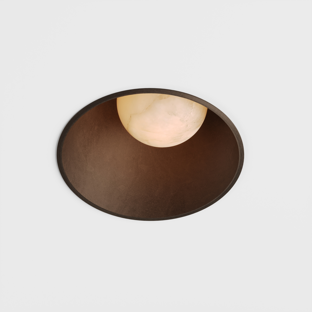 shellby alabaster cast bronze matt
