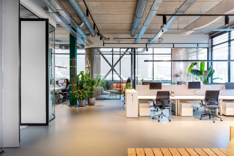 Office design with smart lighting technology