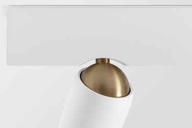 White Kogel Surface with brass ball joint