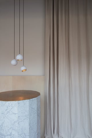 Modular lighting instruments showroom stockholm sweden