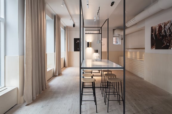 Stockholm showroom Modular Lighting Instruments